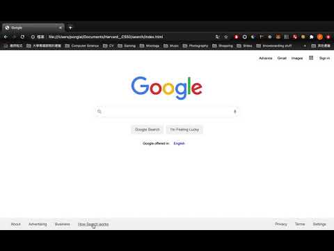 [CS50] Project0 - Google Search