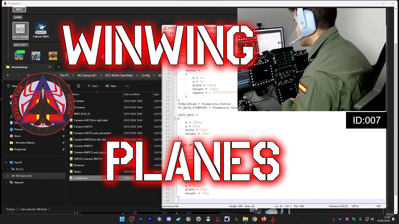 WINWING - COMO USAR LAS PANTALLAS EN OTROS AVIONES NO DISPONIBLES