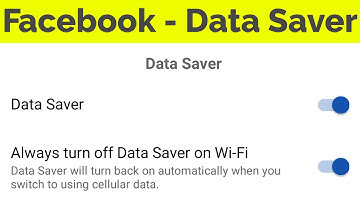 How to Enable Data Saver in Facebook App For Android & IOS