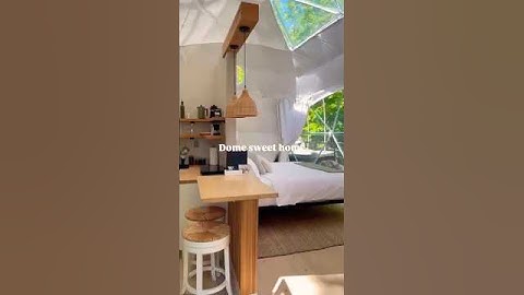 Domes Allow YOU to Live in Harmony with Nature 🌿😍 #shorts #dome #nature