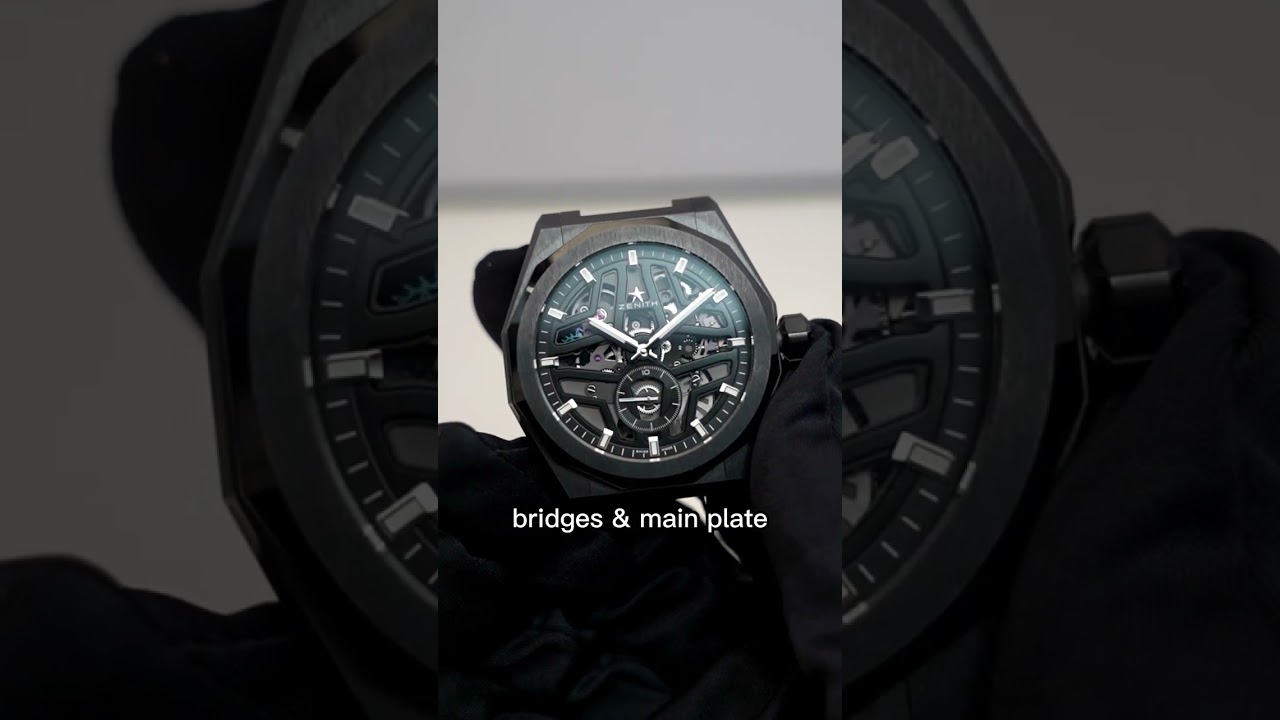 Zenith's All New DEFY Skyline Skeleton In Black Ceramic – Watch Advice