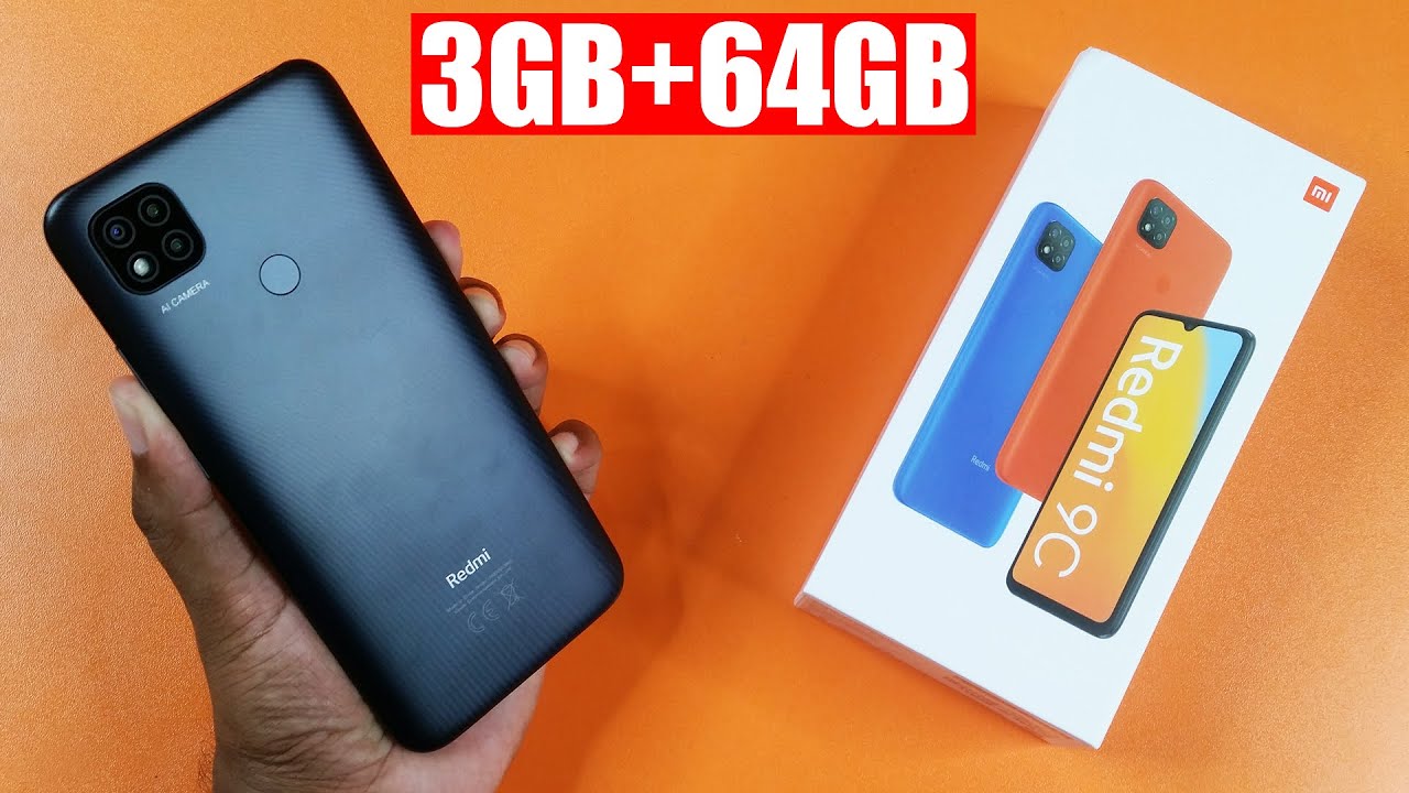 xiaomi redmi 9c 3GB+64GB unboxing & review | price in  