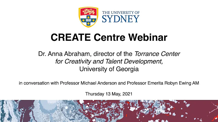 Webinar #11 - Dr. Anna Abraham