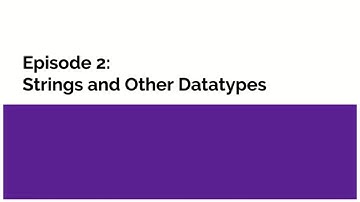 Introduction to Functional Programming in Haskell: Episode 2 - Strings and Basic Datatypes