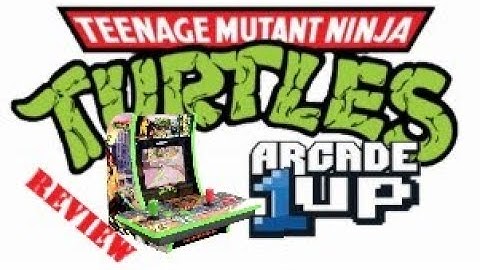 ARCADE 1UP Teenage Mutant Ninja Turtles Countercade Review!
