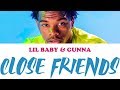 Close Friends - Lil Baby | karaoke lyrics instrumental (ft. Gunna) Mp3