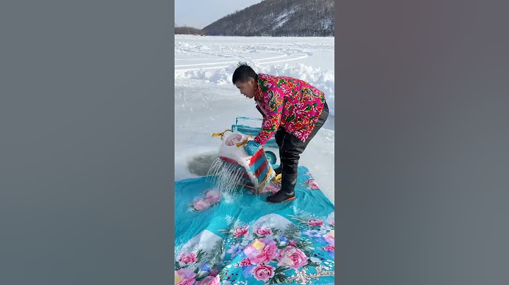 Snowstorm Fishing Challenge ice – Did I Catch Anything? #snow #fishing