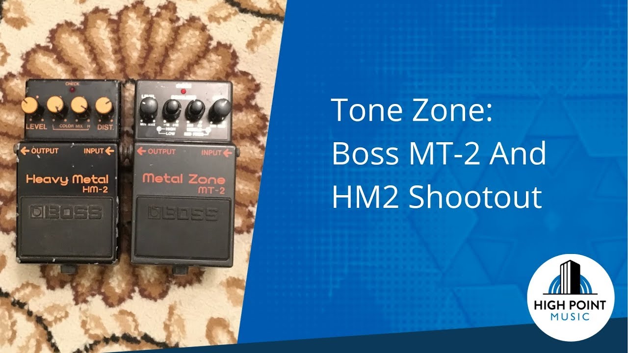 Tone Zone Boss Mt 2 Metalzone Boss Hm 2 Shootout