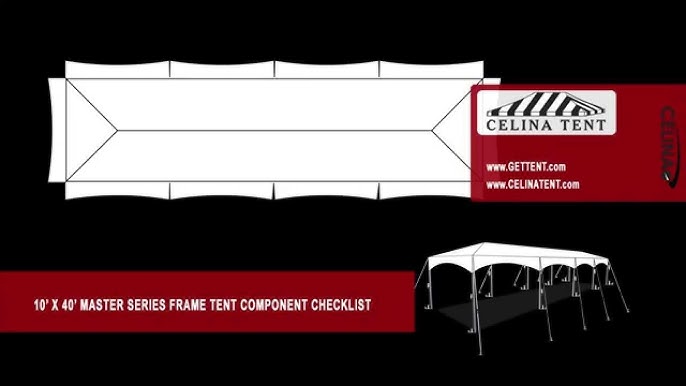 Celina 10' x 30' Gable Series Frame