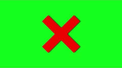 Green Screen Correct and Wrong Icon with Sound Effects NO COPYRIGHT