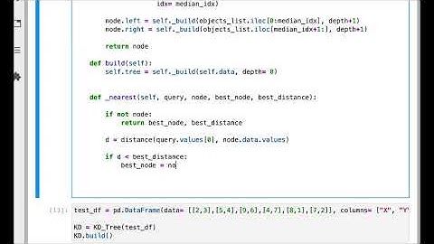 Tutorial 5: K-NN Part 8: KD-Trees NN search