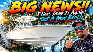 BIG News!!  I have Done It Again!!  Got A New Boat!!