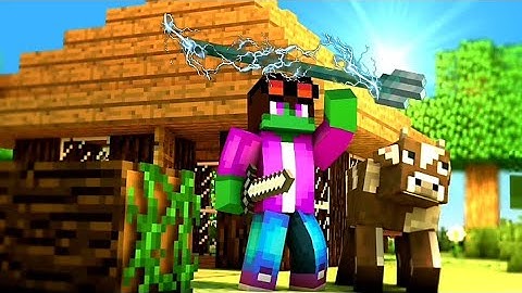 How to make a lightning trident in mcpe no mods or addons