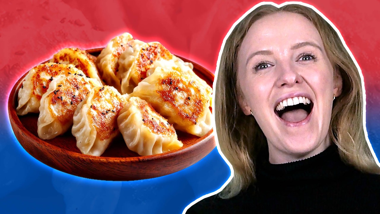 Irish People Try Korean Dumplings