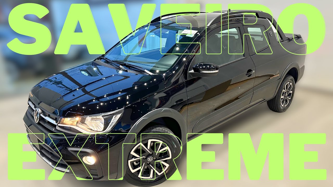 Nova Saveiro Extreme 2025 - AGUENTA MAIS QUE FIAT STRADA?