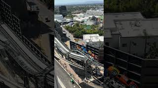 Fast &amp; Furious Hollywood Drift Testing with People #universalstudioshollywood #fastandfurious #test