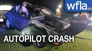 87-year-old dies when Tesla in autopilot mode crashes in Pasco County