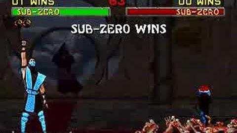 Mortal Kombat II - Fatality 2 - Sub-Zero