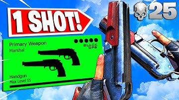 the *1 SHOT* AKIMBO MARSHAL is BROKEN in WARZONE SEASON 6! (BEST MARSHAL CLASS SETUP/LOADOUT!)