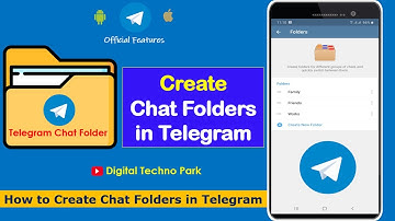 How to Create Chat Folders in Telegram App | How To Create Telegram Chat Folder- Digital Techno Park