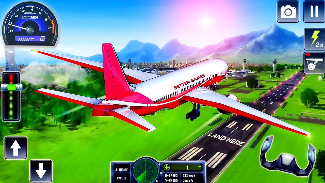 Airplane Flight Simulator - Air Planes Pilot 3D - Android GamePlay