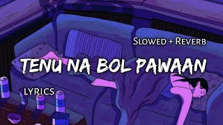 Tenu Na Bol Pawaan - | Slowed   Reverb | Lyrics |