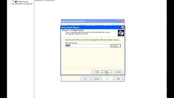 Installing your SSL Certificate on Microsoft IIS 5 or IIS 6