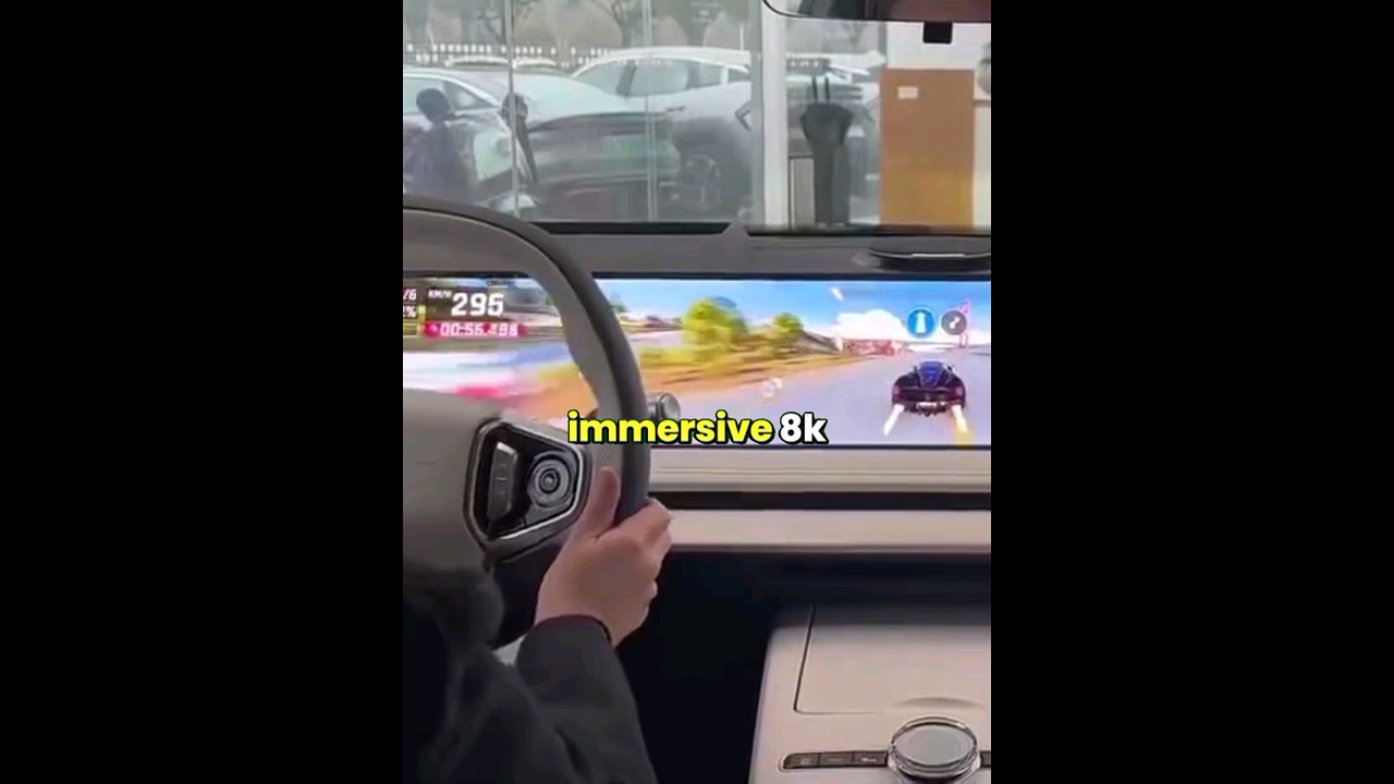 Geely Galaxy E8, A EV with a futuristic 45inch display