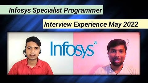 Infosys Specialist Programmer Interview Experience | Infosys May 2022 | Power Programmer Interview