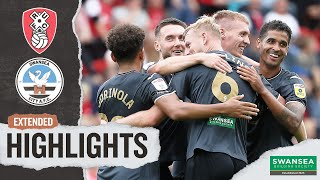 Rotherham United v Swansea City | Extended Highlights