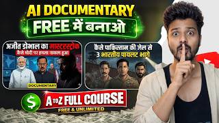 Ai Se Documentary Video Kaise Banaye Free | Anidoc Jaisa Documentary Video Kaise Banaye