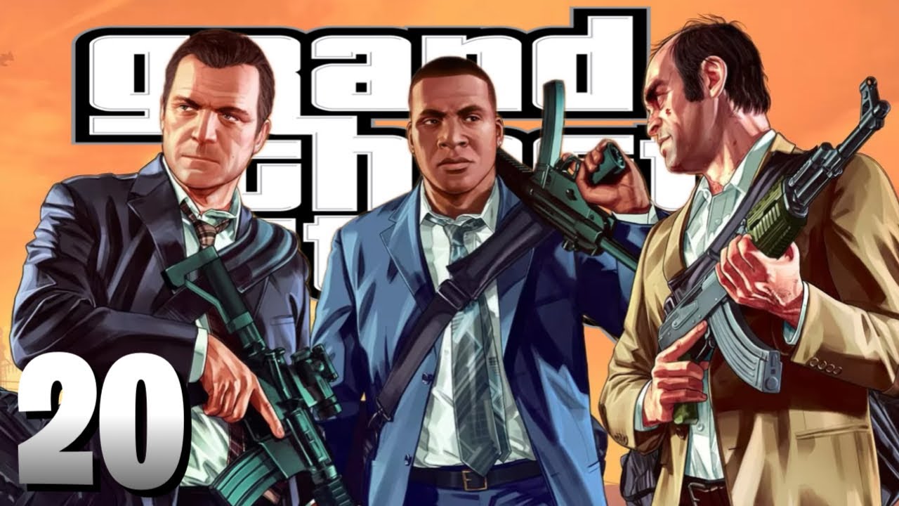 Геймплей Grand Theft Auto 5: Миссия 20 - «Трое — это компания» [Без комментариев]