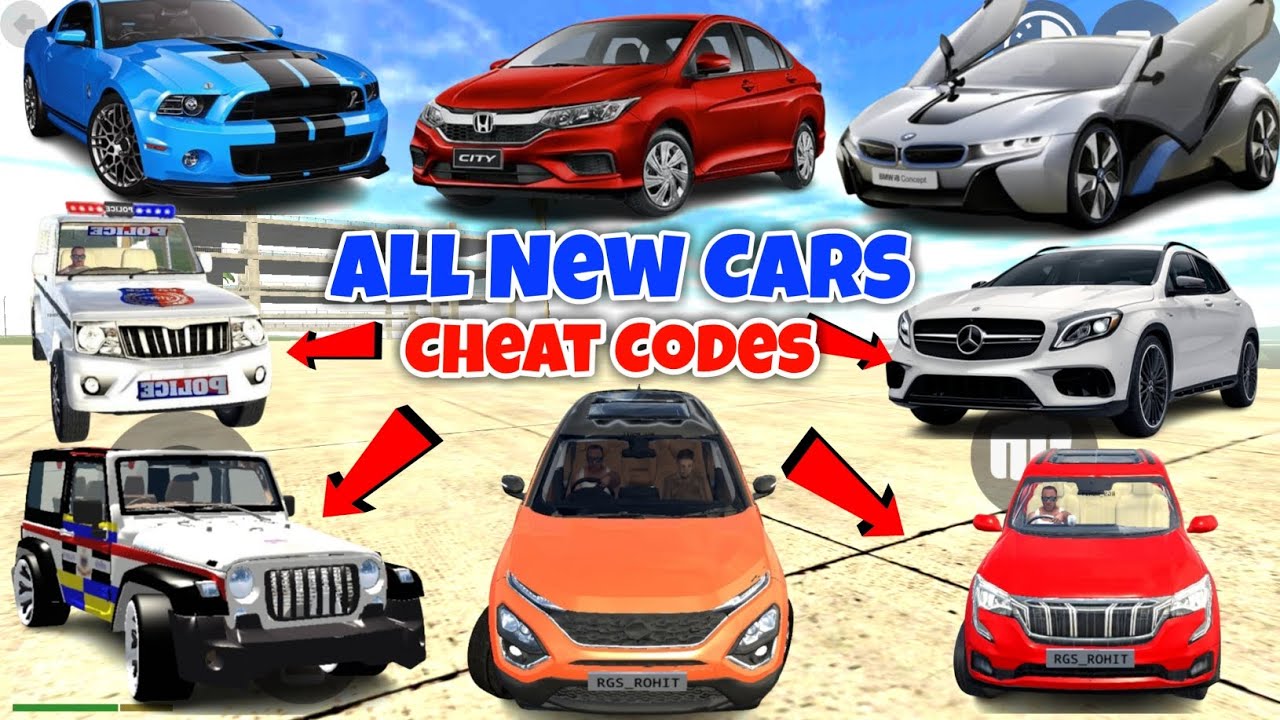 All New Cars Cheat Codes in Indian Bike Driving 3d New Update Indian