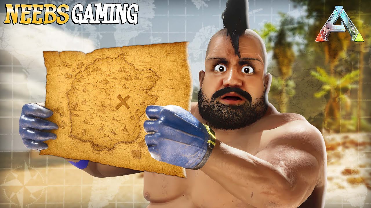 We Found a Treasure Map Ark Survival Ascended - YouTube