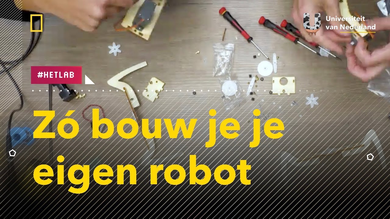 Zó Bouw Je Je Eigen Robot! | Het Lab #7 - Youtube