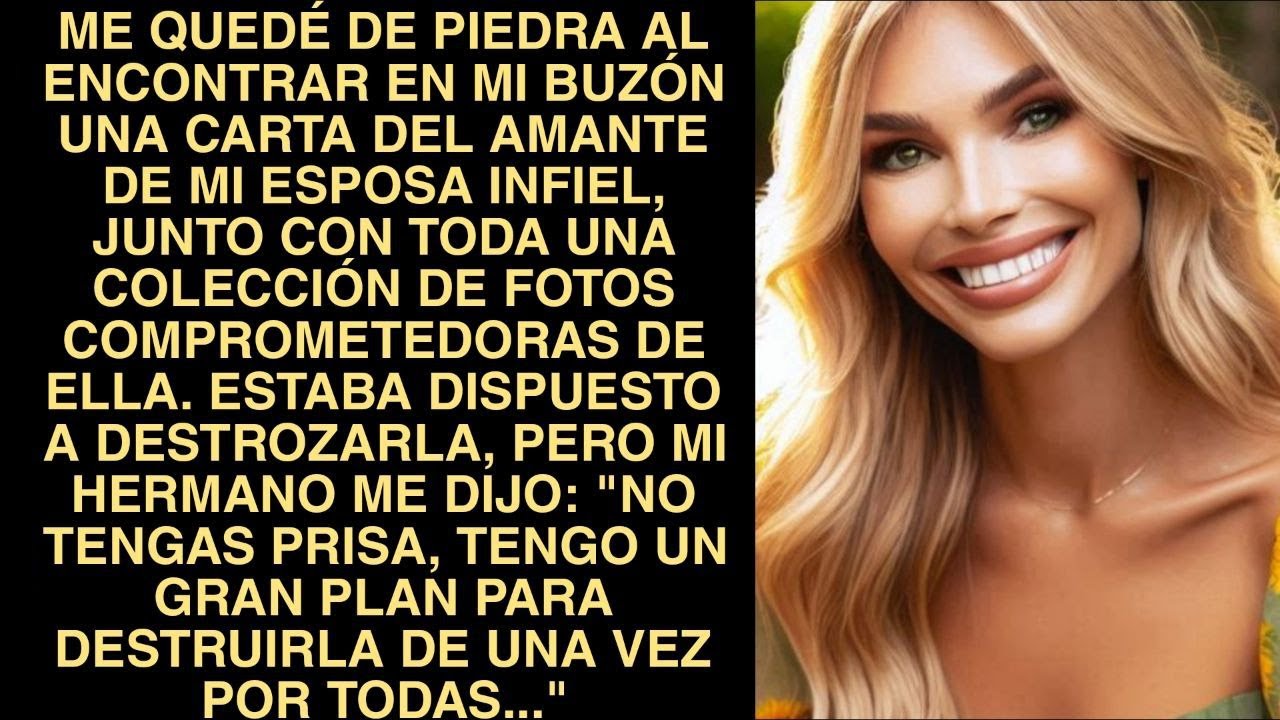 Me Quedé De Piedra Al Encontrar En Mi Buzón Una Carta Del Amante De Mi Esposa Infiel, Junto Con Toda