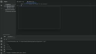 Python Star Pattern  Program  2 | Python For beginner | Code Verse