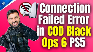 How to Fix Connection Failed Error in COD Black Ops 6 PS5 [2025 UPDATED]