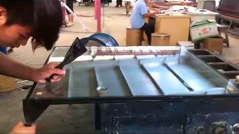 [Insulated Glass Machine] Two component Sealant Extruder & Sealant Table