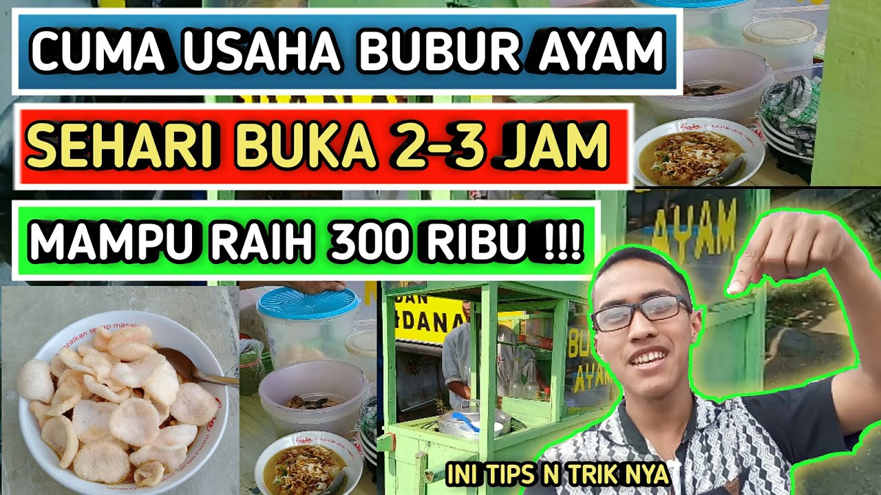 Usaha Bubur Ayam Sukses