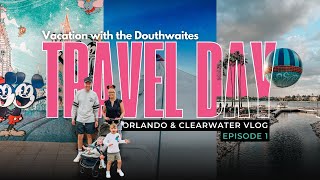TRAVEL DAY to ORLANDO | Summer House, Publix Chicken & Target Haul | Orlando & Clearwater Vlog Ep.1