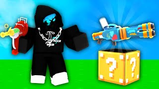 so they added GUNS and they're INSANE in Roblox Bedwars..
