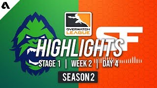 Vancouver Titans vs San Francisco Shock | Overwatch League S2 Highlights - Stage 1 Week 2 Day 4