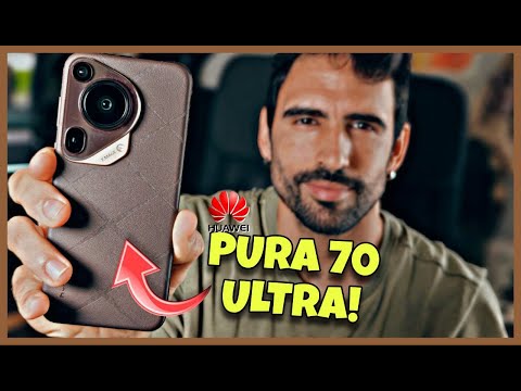 💥TENGO EL HUAWEI PURA 70 ULTRA! UNBOXING y PRIMERAS IMPRESIONES! PRUEBO SU INCREÍBLE CÁMARA! 💥