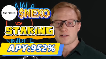 2025 Crypto Strategy: 952% APY via NEXO stake & Token Farming Project staking
