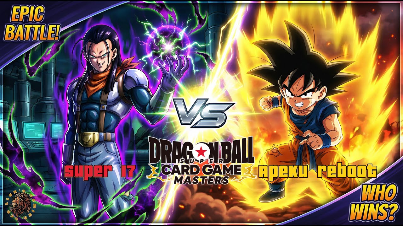 Dragon Ball Masters locals Apeku reboot vs Red Super 17