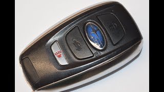 Subaru Key Fob Battery Replacement Diy Smart Key Outback Forester
