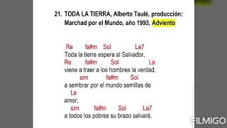 Video-Miniaturansicht von „Adviento: Toda la Tierra, Pbro. Alberto Taulé (con acordes)“