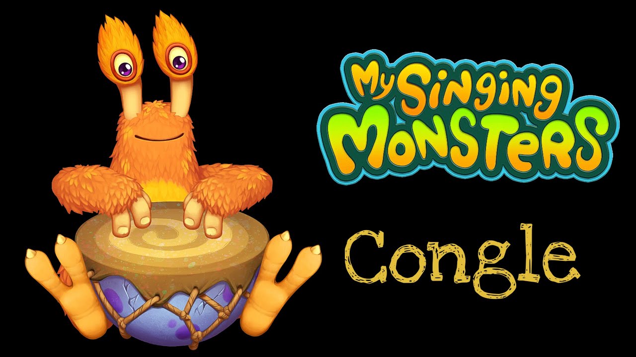 Congle (Sound and Animation) on Fire Oasis | My Singing Monsters - YouTube