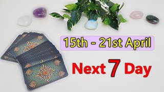 Weekly Horoscope ✴︎ 15th - 21st April ✴︎ April Weekly Horoscope💫Ajj ka Rashifal April Tarot Reading